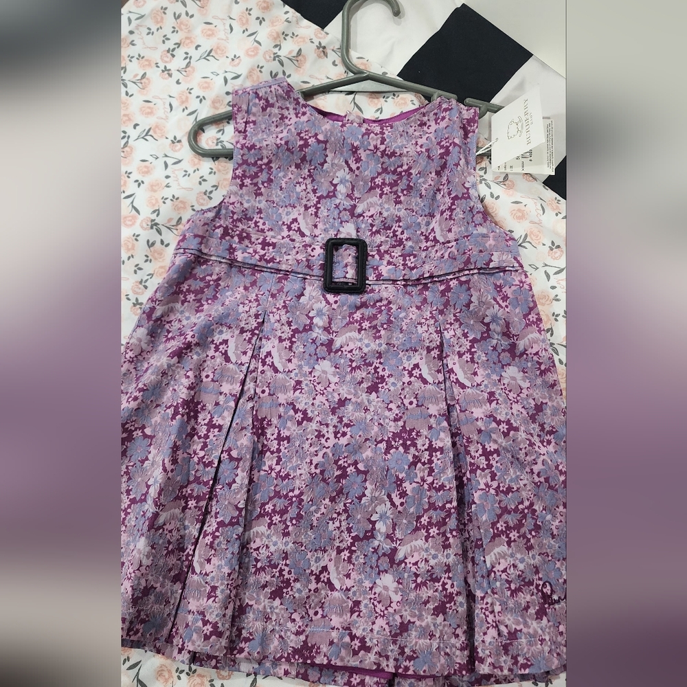 girls Burberry Dress sz 18mo.
